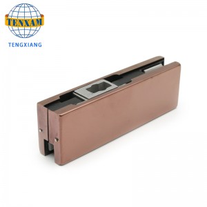 Γυάλινο πόρτα Clamp SUS304 Ανοξείδωτο χάλυβα άνω πόρτα